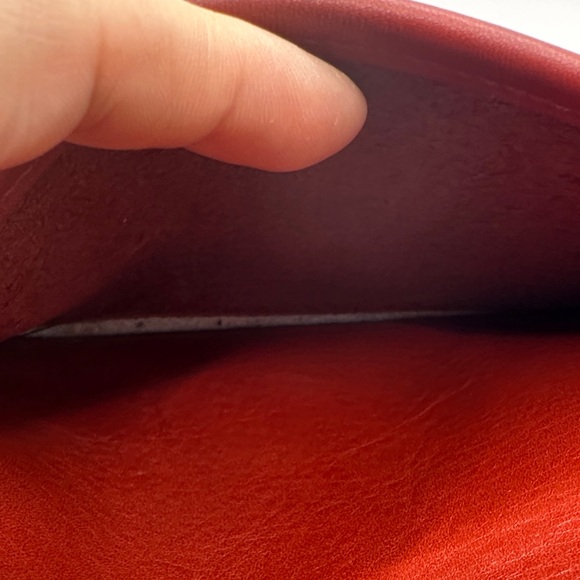 Coach Casino Leather Crossbody Bag, Red 9924 - Picture 12 of 12